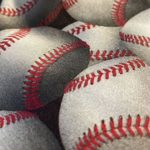 Vintage Baseball Tie 1990s Ralph Martin Men’s Accessories - Picture 4 of 9